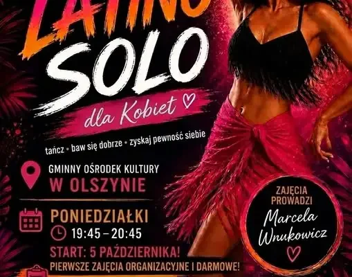 Latino Solo dla kobiet w Olszynie – ruszają zapisy na nowy sezon zajęć