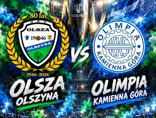 Olsza Olszyna podejmie Olimpię Kamienna Góra w 4. rundzie Okręgowego Pucharu Polski