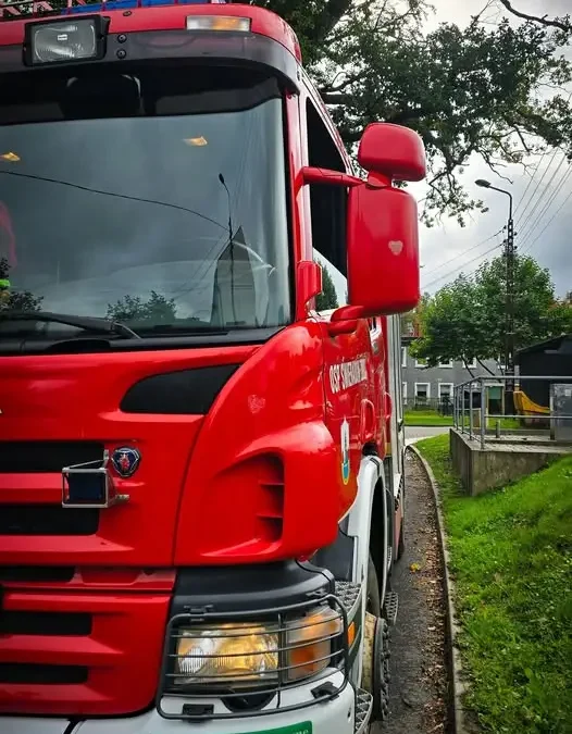 Wyciek gazu przy ul. Bocznej w Świeradowie-Zdroju. Interweniowały służby