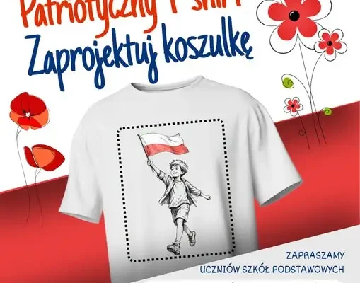 Konkurs plastyczny „Patriotyczny T-shirt” – zaprojektuj własną koszulkę