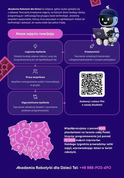 Bezpłatne zajęcia pokazowe z robotyki dla dzieci – 22 września
