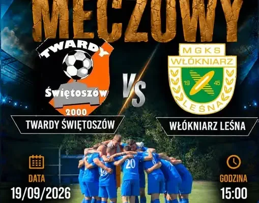 Leśna jedzie do Świętoszowa po punkty. Mecz z wiceliderem już dziś