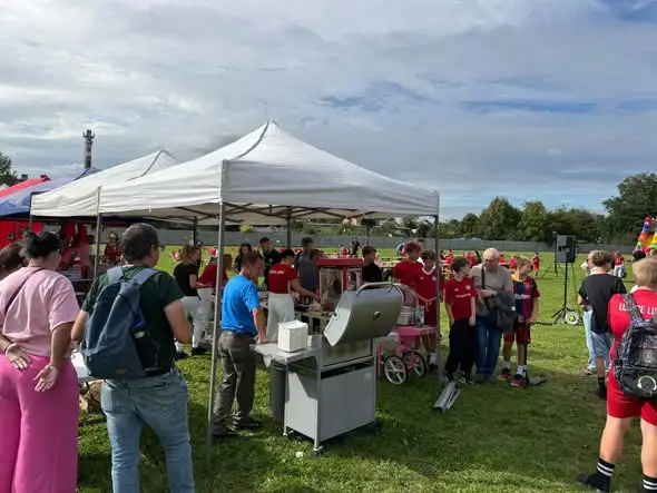 Loteriada w Lubaniu trwa – grill, dmuchańce i słodkości dla dzieci