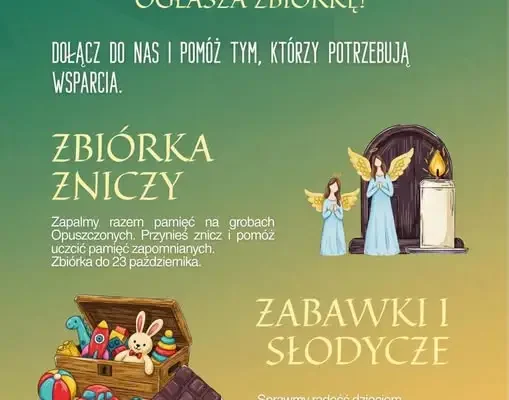Mały Samorząd SP2 Lubań organizuje zbiórkę zniczy, zabawek i słodyczy