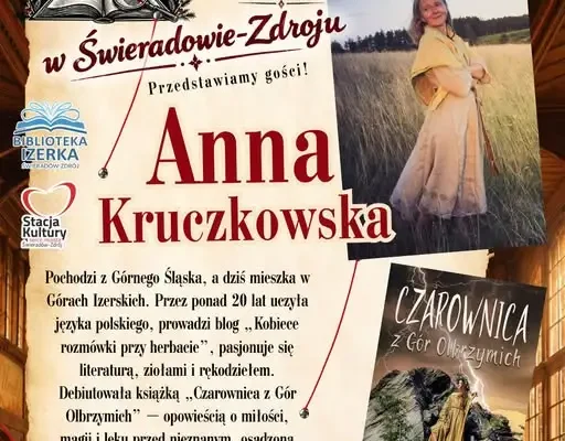 Pitawal Izerski: Anna Kruczkowska i jej „Czarownica z Gór Olbrzymich” w Świeradowie-Zdroju