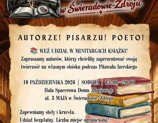 Minigargi Książki na Pitawalu Izerskim – ostatnia szansa na zgłoszenie