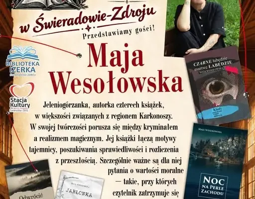 Pitawal Izerski 2026: Maja Wesołowska i inni autorzy w Świeradowie-Zdroju