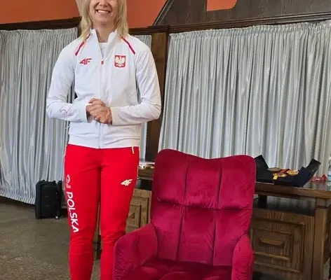 Mistrzyni paralimpijska Karolina Kucharczyk-Urbańska spotkała się z młodzieżą w Lubaniu