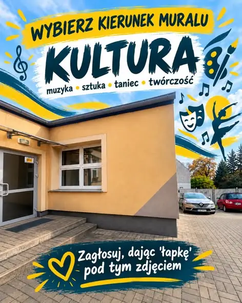 Mural w Olszynie – mieszkańcy wybierają kierunek projektu