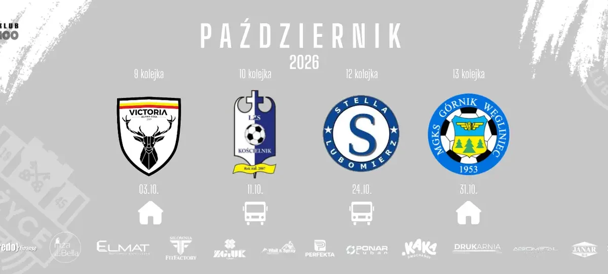 Piłkarski październik Łużyc Lubań – cztery mecze, dwa u siebie