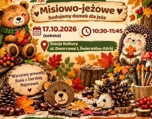 Jesienne warsztaty sensoryczne dla dzieci w Świeradowie-Zdroju