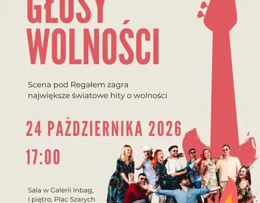 Głosy Wolności – wyjątkowy koncert w Lubaniu już 24 października