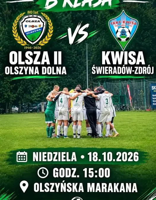 Kwisa Świeradów-Zdrój zagra na sztucznej nawierzchni w Olszynie