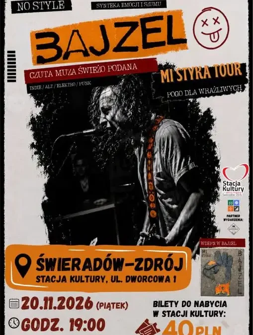 Koncert w Stacji Kultury – bilety po 40 zł, ale liczba miejsc ograniczona