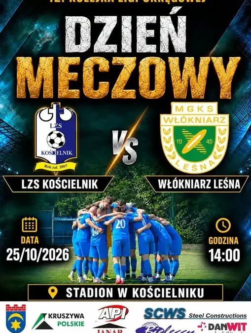 Derby powiatu za trzy godziny – kluczowy mecz o punkty