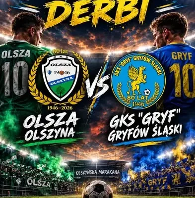 Hit kolejki na Marakanie: Olsza Olszyna zmierzy się z GKS Gryf Gryfów Śląski
